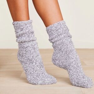 Barefoot Dreams NWT CozyChic Set of 2 Sock Set Color Vapor